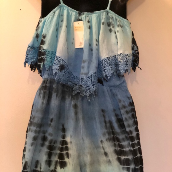 🔥🎉💥🌹tie dye romper🔥🎉🌹💥🎉🔥🔥🔥🔥🎉🎉🎉🎉💥 - Picture 4 of 7